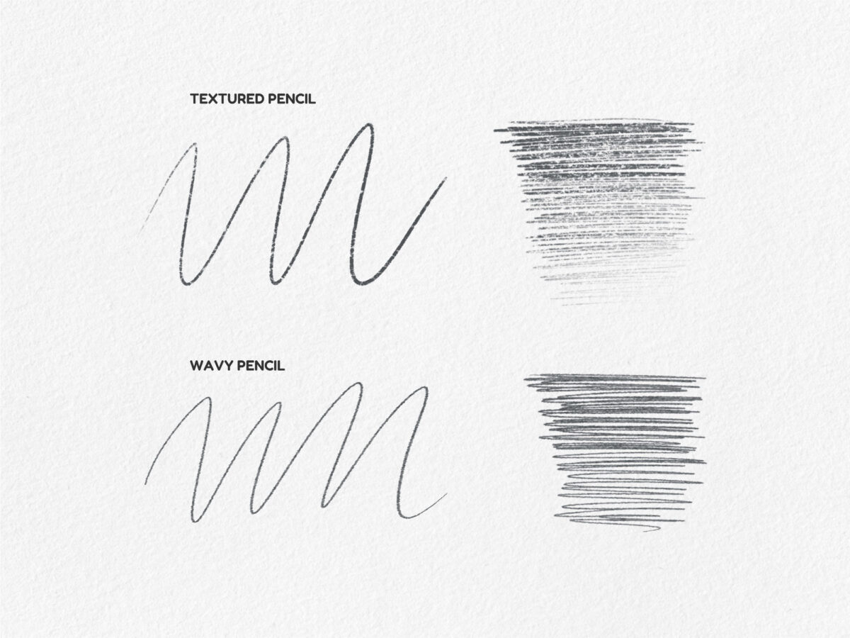 Sketch & Graphite Brush Set for Procreate - Pencil & Shading Brushes