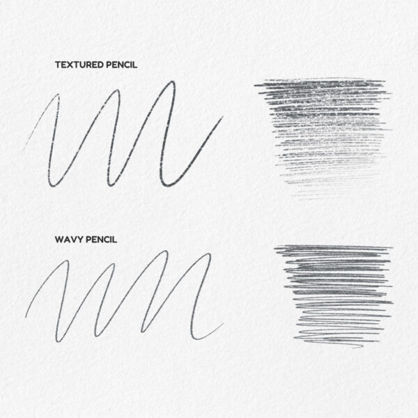 Sketch & Graphite Brush Set for Procreate - Pencil & Shading Brushes