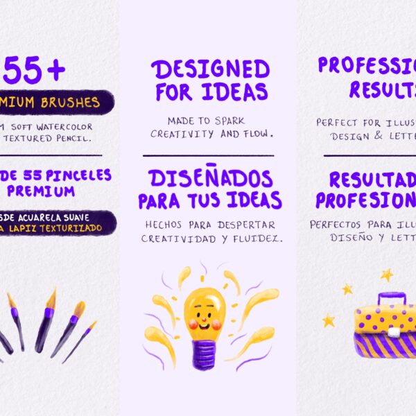 Ultimate Brush Collection for Procreate - 55+ Artistic & Professional Brushes