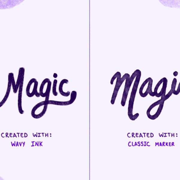 Lettering Brush Set for Procreate - Calligraphy & Hand Lettering Brushes