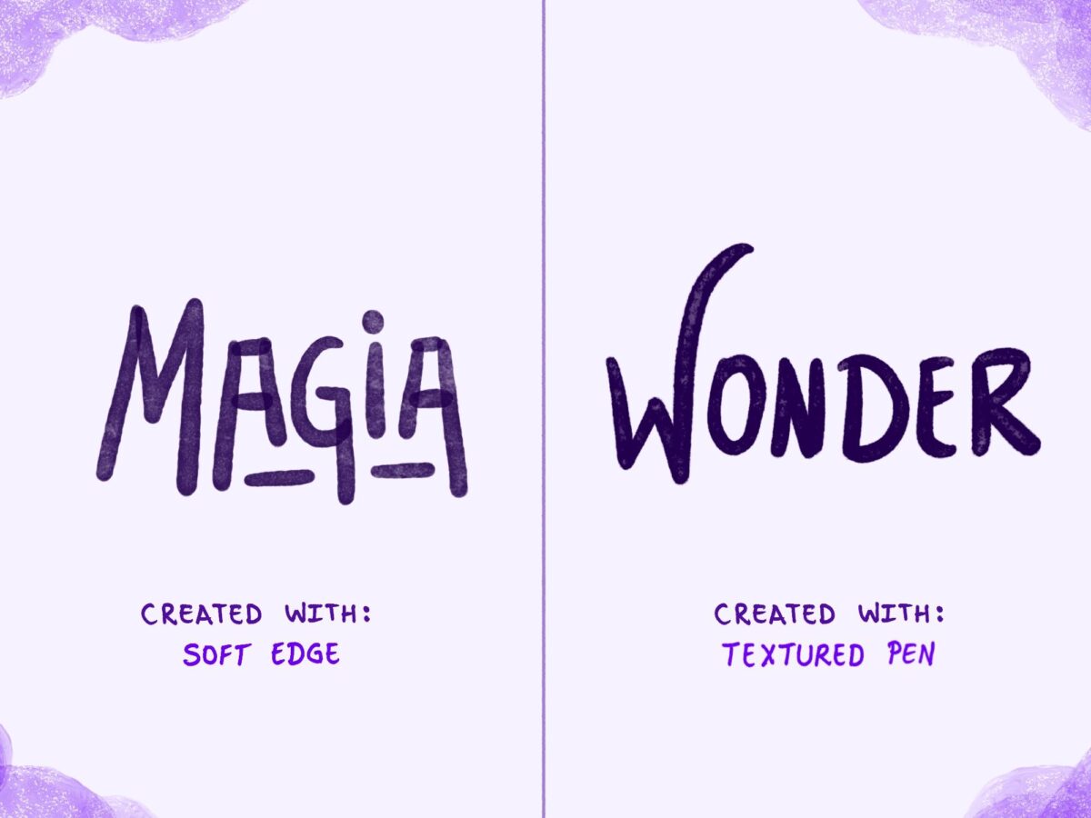 Lettering Brush Set for Procreate - Calligraphy & Hand Lettering Brushes