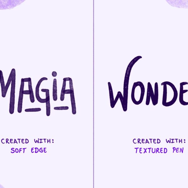 Lettering Brush Set for Procreate - Calligraphy & Hand Lettering Brushes