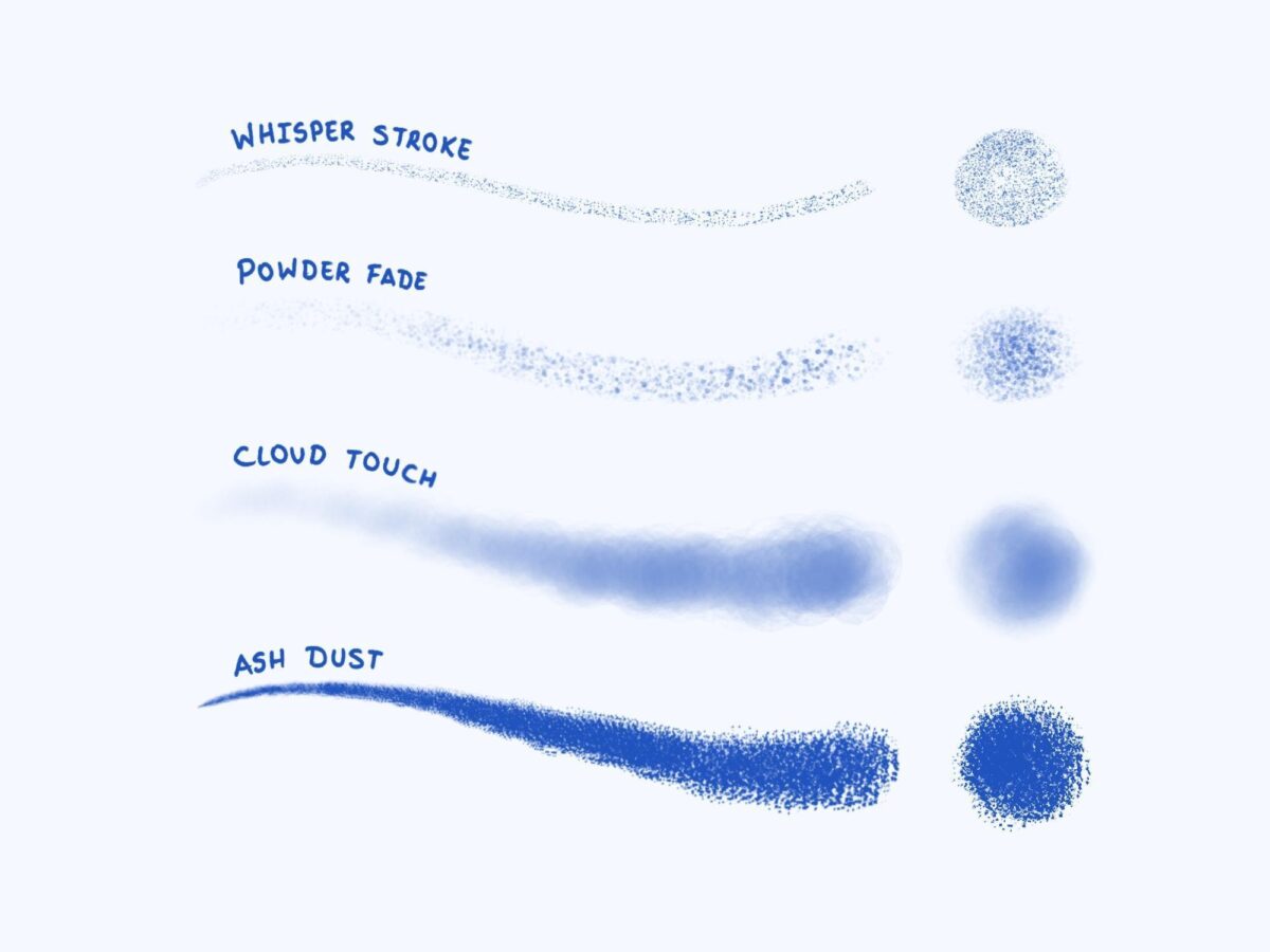 Texture Brush Set for Procreate - Textured & Artistic Brushes