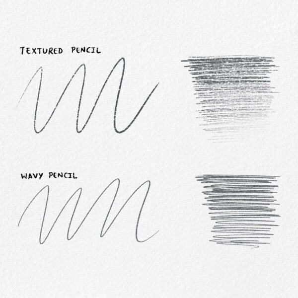 Sketch & Graphite Brush Set for Procreate - Pencil & Shading Brushes