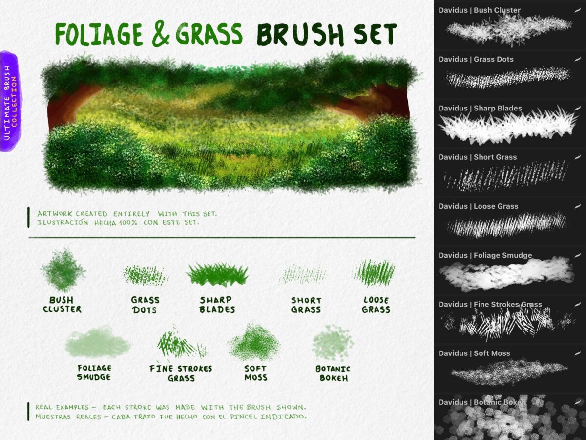 Ultimate Brush Collection for Procreate - 55+ Artistic & Professional Brushes