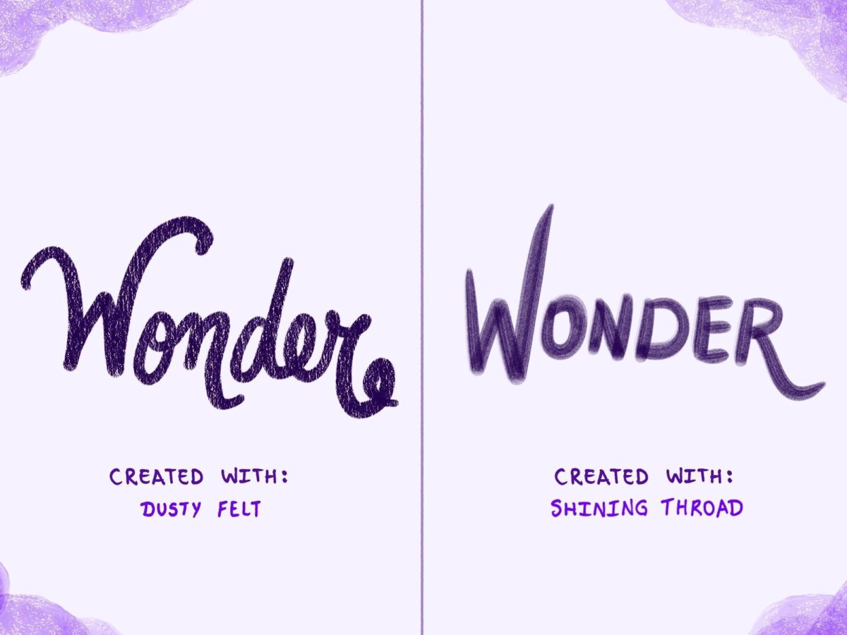 Lettering Brush Set for Procreate - Calligraphy & Hand Lettering Brushes