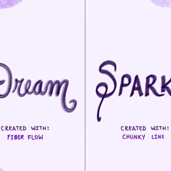 Lettering Brush Set for Procreate - Calligraphy & Hand Lettering Brushes